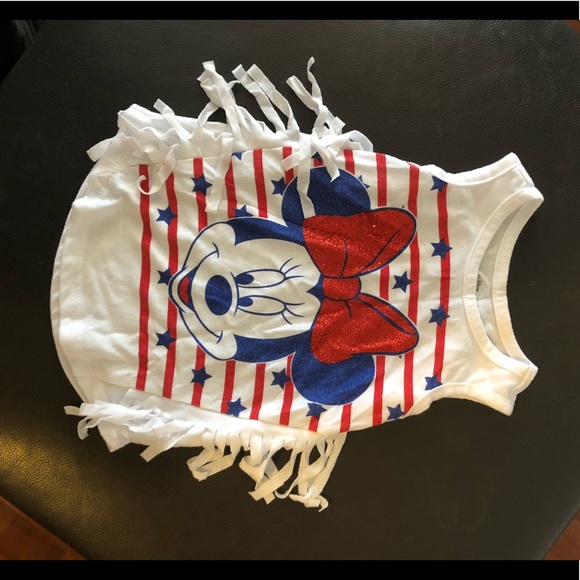 Disney Other - Patriotic Minnie Mouse tank top